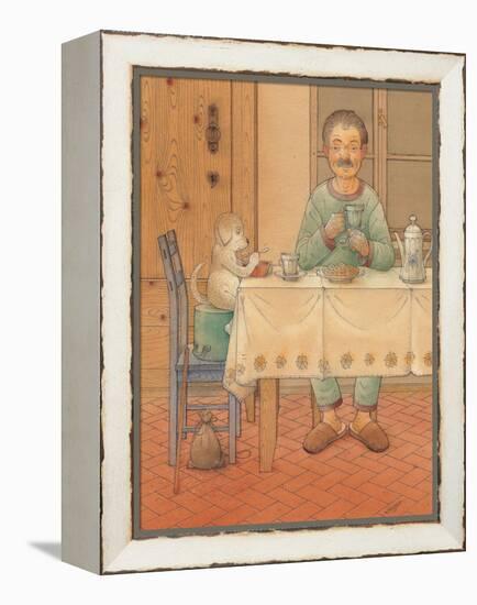 Mysterious Guest, 2005-Kestutis Kasparavicius-Framed Premier Image Canvas