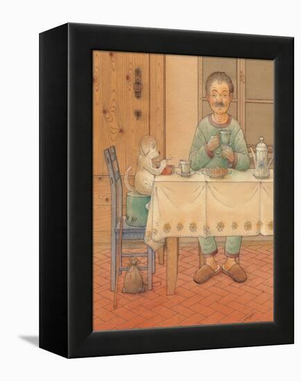 Mysterious Guest, 2005-Kestutis Kasparavicius-Framed Premier Image Canvas