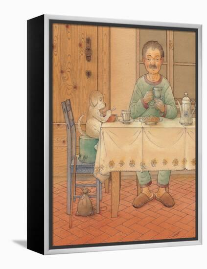 Mysterious Guest, 2005-Kestutis Kasparavicius-Framed Premier Image Canvas