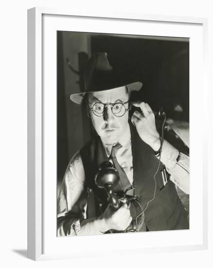 Mysterious Phone Call-null-Framed Photo