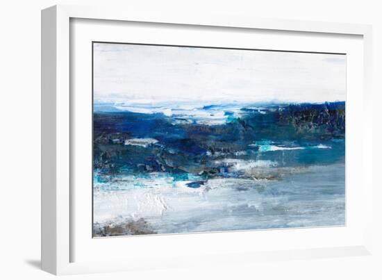 Mysterious Sea II-Lila Bramma-Framed Art Print