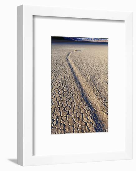 Mysterious Sliding Rock Race Track Death Valley, California, USA-John Ford-Framed Photographic Print