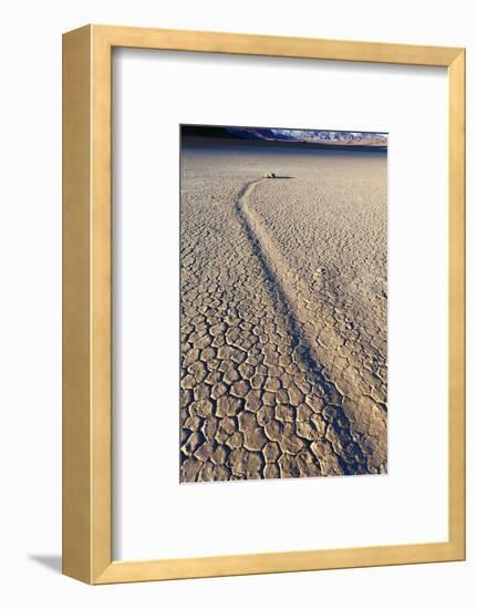 Mysterious Sliding Rock Race Track Death Valley, California, USA-John Ford-Framed Photographic Print