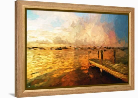 Mysterious Sunset III - In the Style of Oil Painting-Philippe Hugonnard-Framed Premier Image Canvas