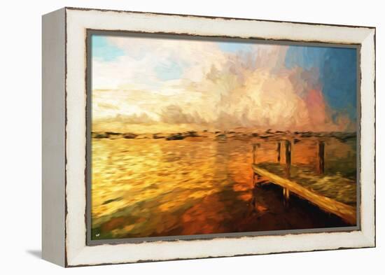 Mysterious Sunset III - In the Style of Oil Painting-Philippe Hugonnard-Framed Premier Image Canvas