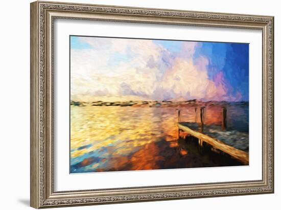 Mysterious Sunset - In the Style of Oil Painting-Philippe Hugonnard-Framed Giclee Print