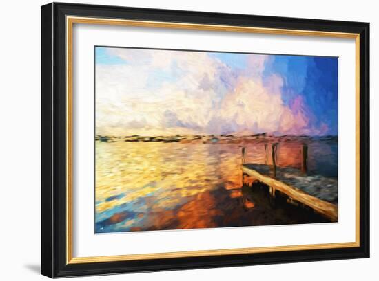 Mysterious Sunset - In the Style of Oil Painting-Philippe Hugonnard-Framed Giclee Print