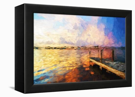 Mysterious Sunset - In the Style of Oil Painting-Philippe Hugonnard-Framed Premier Image Canvas