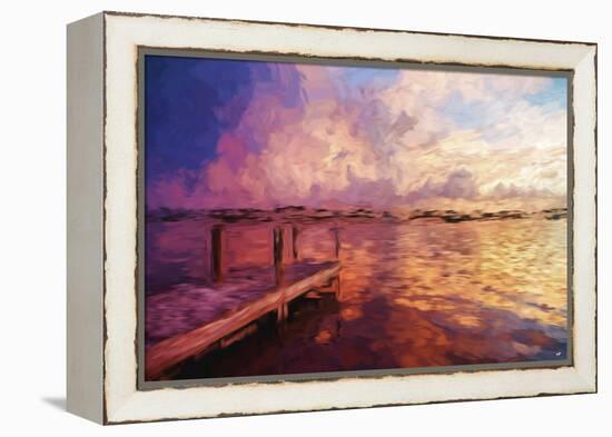 Mysterious Sunset IV - In the Style of Oil Painting-Philippe Hugonnard-Framed Premier Image Canvas