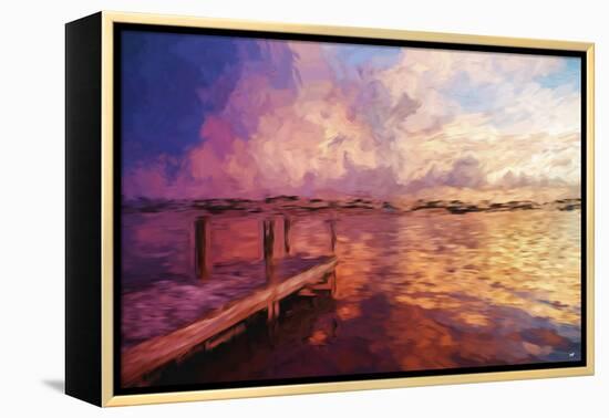 Mysterious Sunset IV - In the Style of Oil Painting-Philippe Hugonnard-Framed Premier Image Canvas