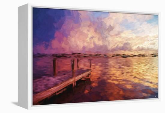 Mysterious Sunset IV - In the Style of Oil Painting-Philippe Hugonnard-Framed Premier Image Canvas