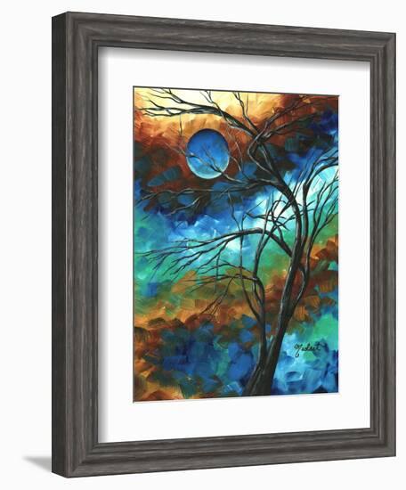 Mystery Of The Moon-Megan Aroon Duncanson-Framed Art Print