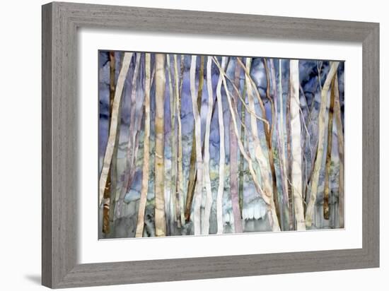 Mystery of Trees II-Sharon Pitts-Framed Giclee Print