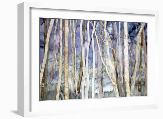 Mystery of Trees II-Sharon Pitts-Framed Giclee Print