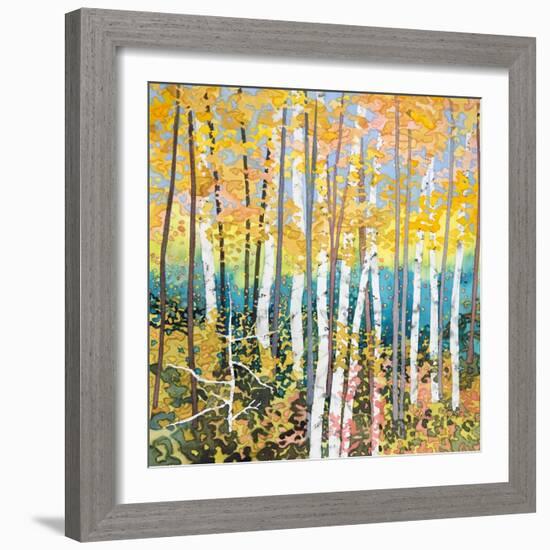 Mystery of Trees V-Sharon Pitts-Framed Giclee Print