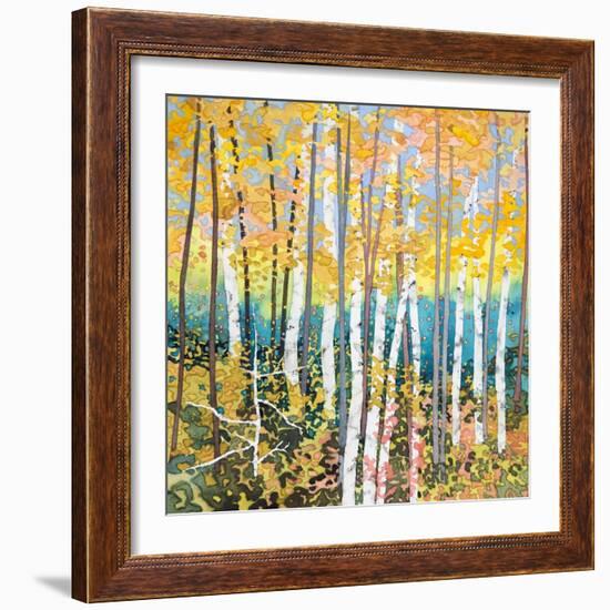 Mystery of Trees V-Sharon Pitts-Framed Giclee Print