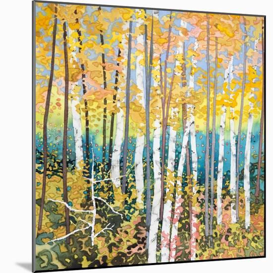 Mystery of Trees V-Sharon Pitts-Mounted Giclee Print