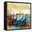 Mystery Of Venice - Artwork In Painting Style-Maugli-l-Framed Stretched Canvas