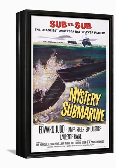 Mystery Submarine 1963-null-Framed Stretched Canvas