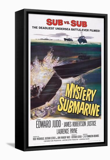 Mystery Submarine 1963-null-Framed Stretched Canvas