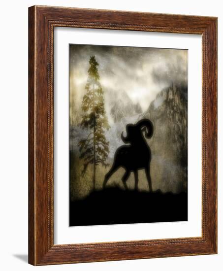 Mystic Big Horn-LightBoxJournal-Framed Giclee Print