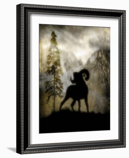 Mystic Big Horn-LightBoxJournal-Framed Giclee Print