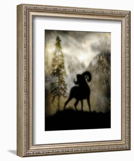 Mystic Big Horn-LightBoxJournal-Framed Giclee Print