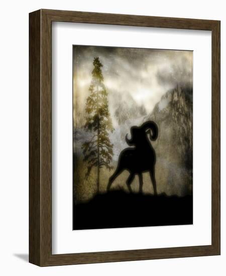 Mystic Big Horn-LightBoxJournal-Framed Giclee Print