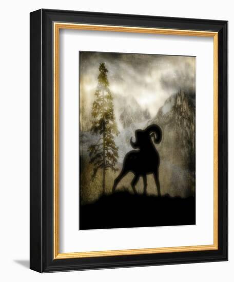 Mystic Big Horn-LightBoxJournal-Framed Giclee Print