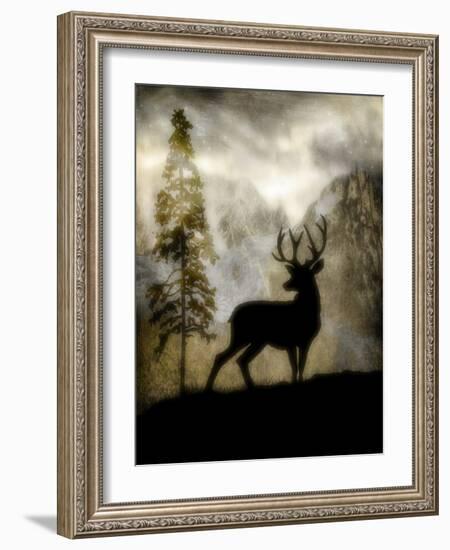 Mystic Deer-LightBoxJournal-Framed Giclee Print