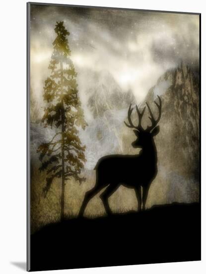 Mystic Deer-LightBoxJournal-Mounted Giclee Print