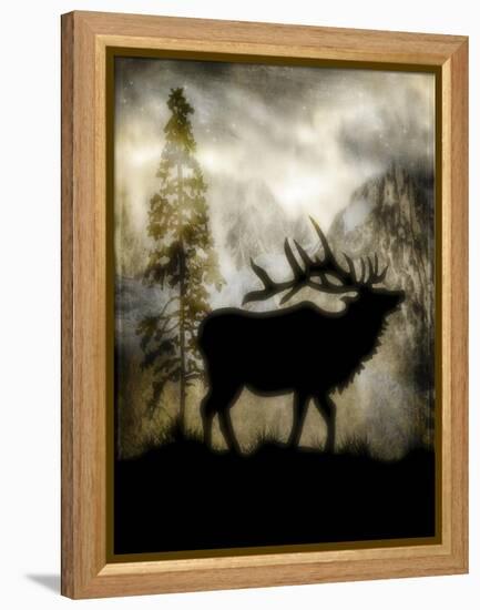 Mystic Elk-LightBoxJournal-Framed Premier Image Canvas