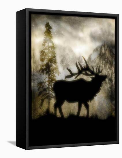 Mystic Elk-LightBoxJournal-Framed Premier Image Canvas