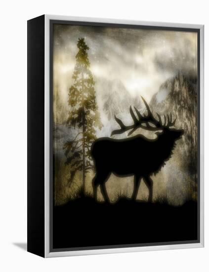 Mystic Elk-LightBoxJournal-Framed Premier Image Canvas