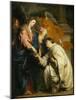 Mystic Engagement of the Beatified Hermann Joseph with the Virgin Mary, 1630-Sir Anthony Van Dyck-Mounted Giclee Print