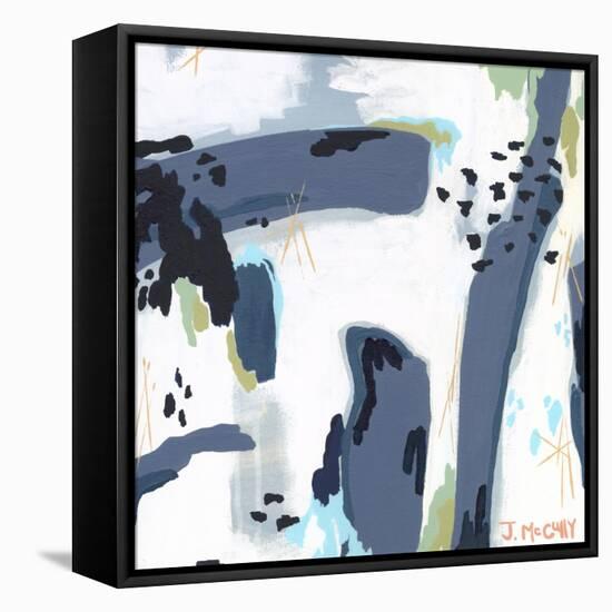 Mystic Fog Abstract-Jennifer McCully-Framed Premier Image Canvas