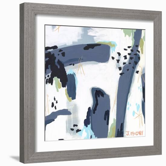 Mystic Fog Abstract-Jennifer McCully-Framed Giclee Print