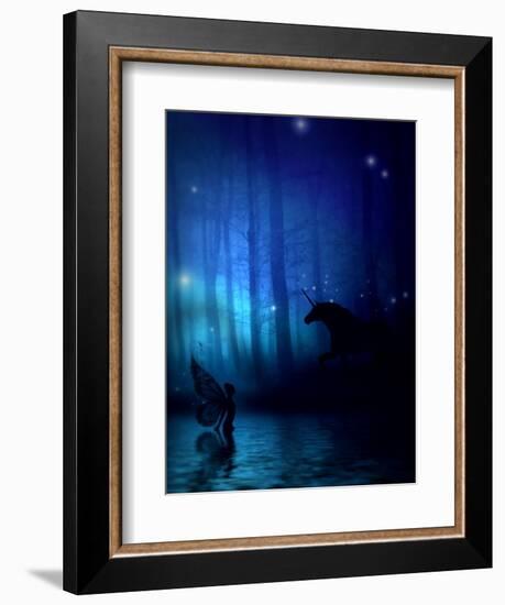 Mystic Forest-Julie Fain-Framed Premium Giclee Print