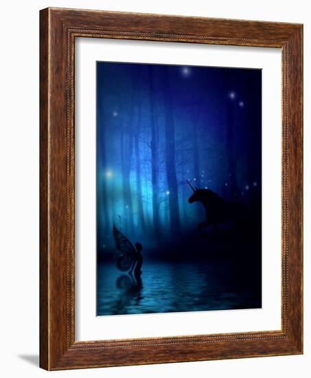 Mystic Forest-Julie Fain-Framed Art Print