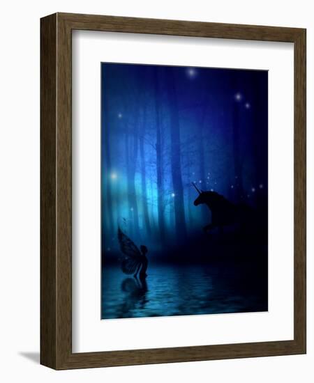 Mystic Forest-Julie Fain-Framed Art Print