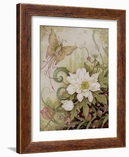 Mystic Garden Study-Linda Ravenscroft-Framed Giclee Print