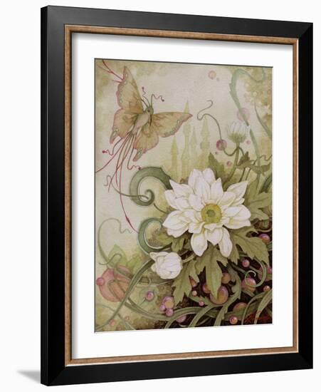 Mystic Garden Study-Linda Ravenscroft-Framed Giclee Print