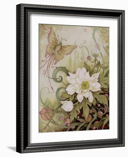 Mystic Garden Study-Linda Ravenscroft-Framed Giclee Print