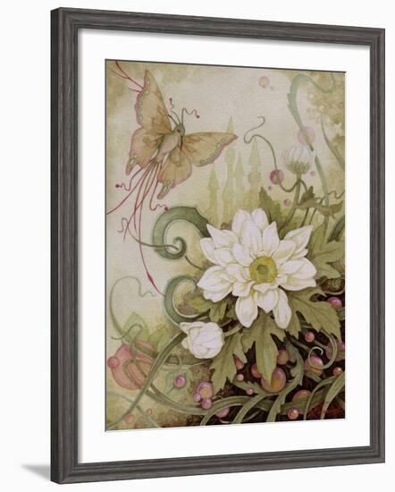 Mystic Garden Study-Linda Ravenscroft-Framed Giclee Print