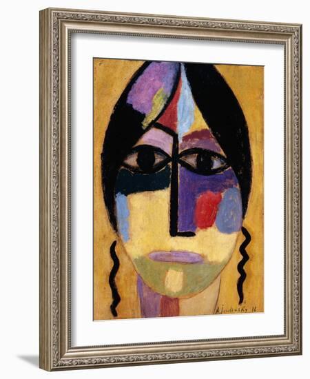 Mystic Head: Ravenwings IV-Alexej Von Jawlensky-Framed Giclee Print