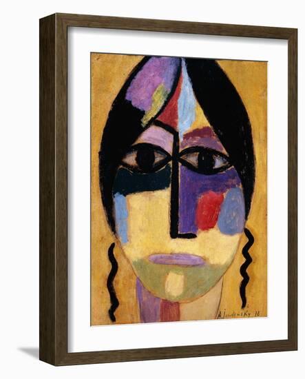 Mystic Head: Ravenwings IV-Alexej Von Jawlensky-Framed Giclee Print