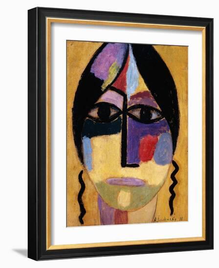 Mystic Head: Ravenwings IV-Alexej Von Jawlensky-Framed Giclee Print