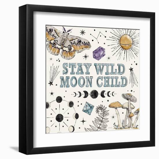 Mystic Moon IX-Anne Tavoletti-Framed Art Print