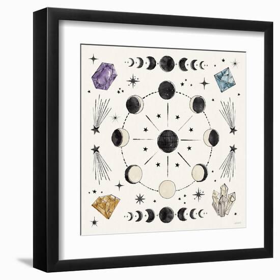 Mystic Moon VI-Anne Tavoletti-Framed Art Print