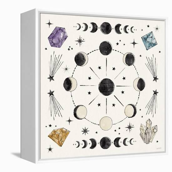 Mystic Moon VI-Anne Tavoletti-Framed Stretched Canvas